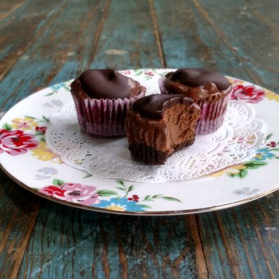 double choc cheesecake cup 
